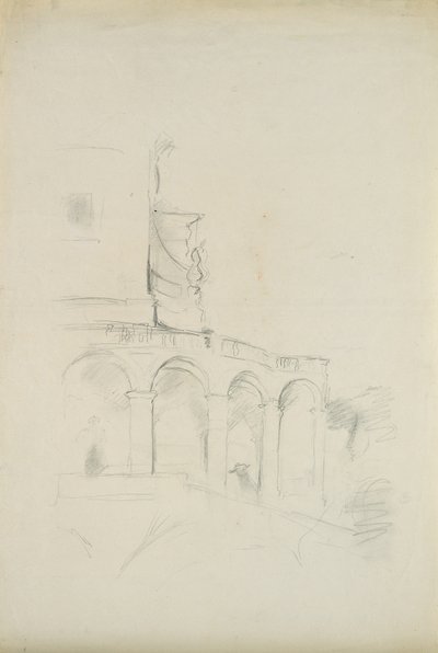 Villa a Saint-Pons a Nizza, 1889 da Berthe Morisot